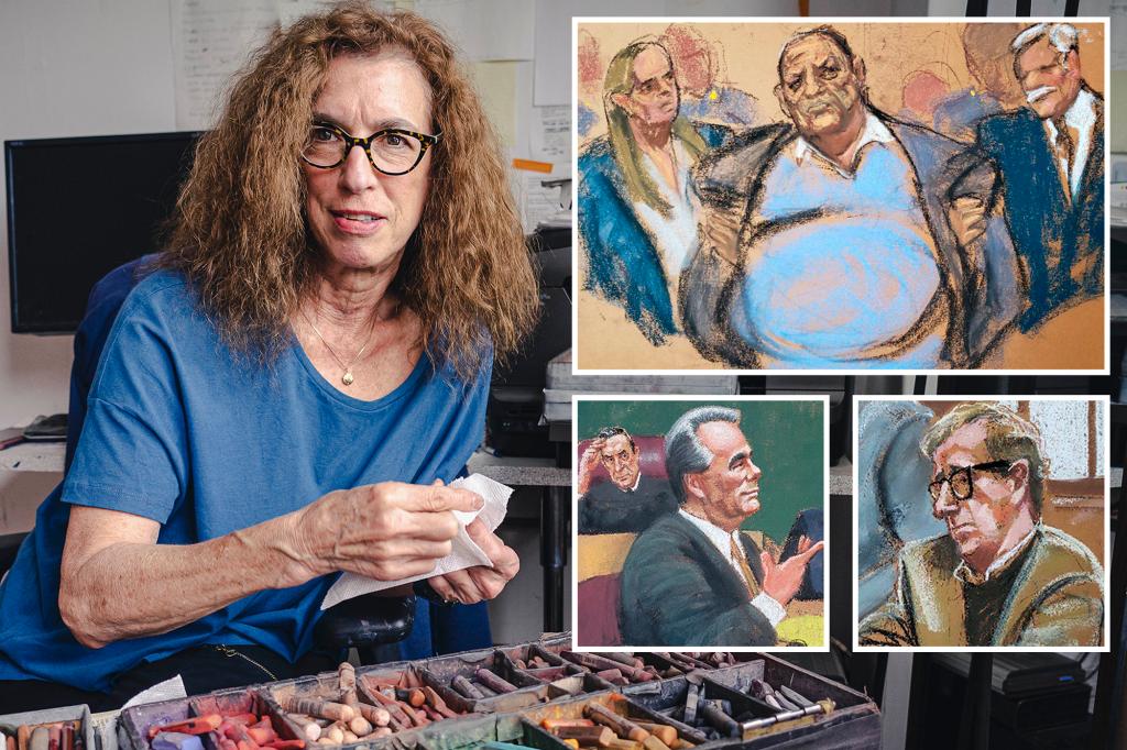 Courtroom sketch artist reveals the secrets behind her iconic photos of John Gotti, Ghislaine Maxwell and Harvey Weinstein