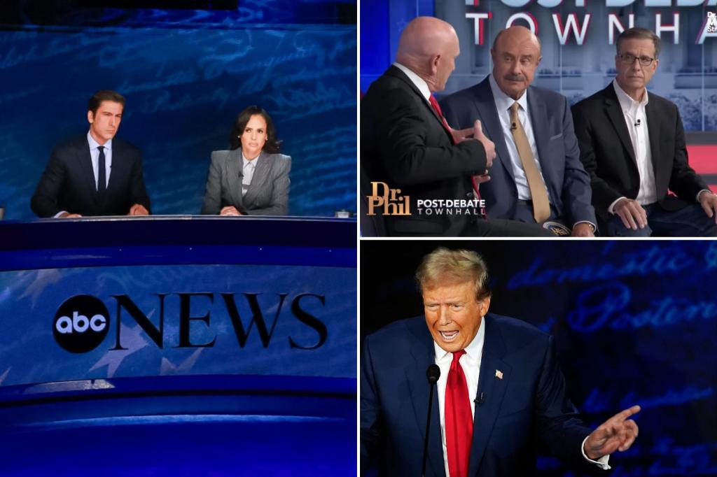 Body language experts tell Dr. Phil ABC News that debate moderators were hostile to Trump: 'Big eight'