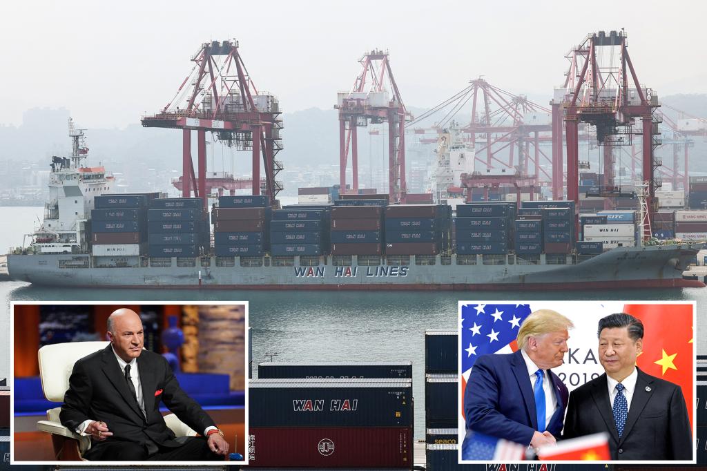 Star 'Shark Tank' Kevin O'Leary wants Trump to hit China with 400% fee: 'Squeeze Chinese heads on the wall now!'