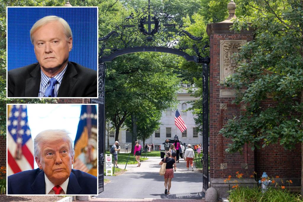 Chris Matthews says Trump 'Smart' to target Harvard and elite universities on anti -Semitism: 'He knows what you are doing'